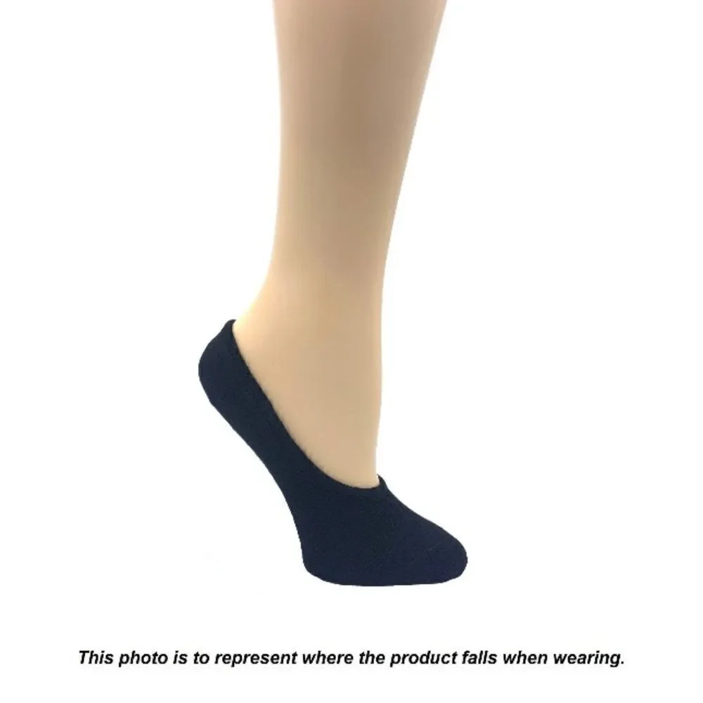 Women’s White Fashion Stay-Put & Low Liner Socks 2, 6-Packs Shoe Size 4-10